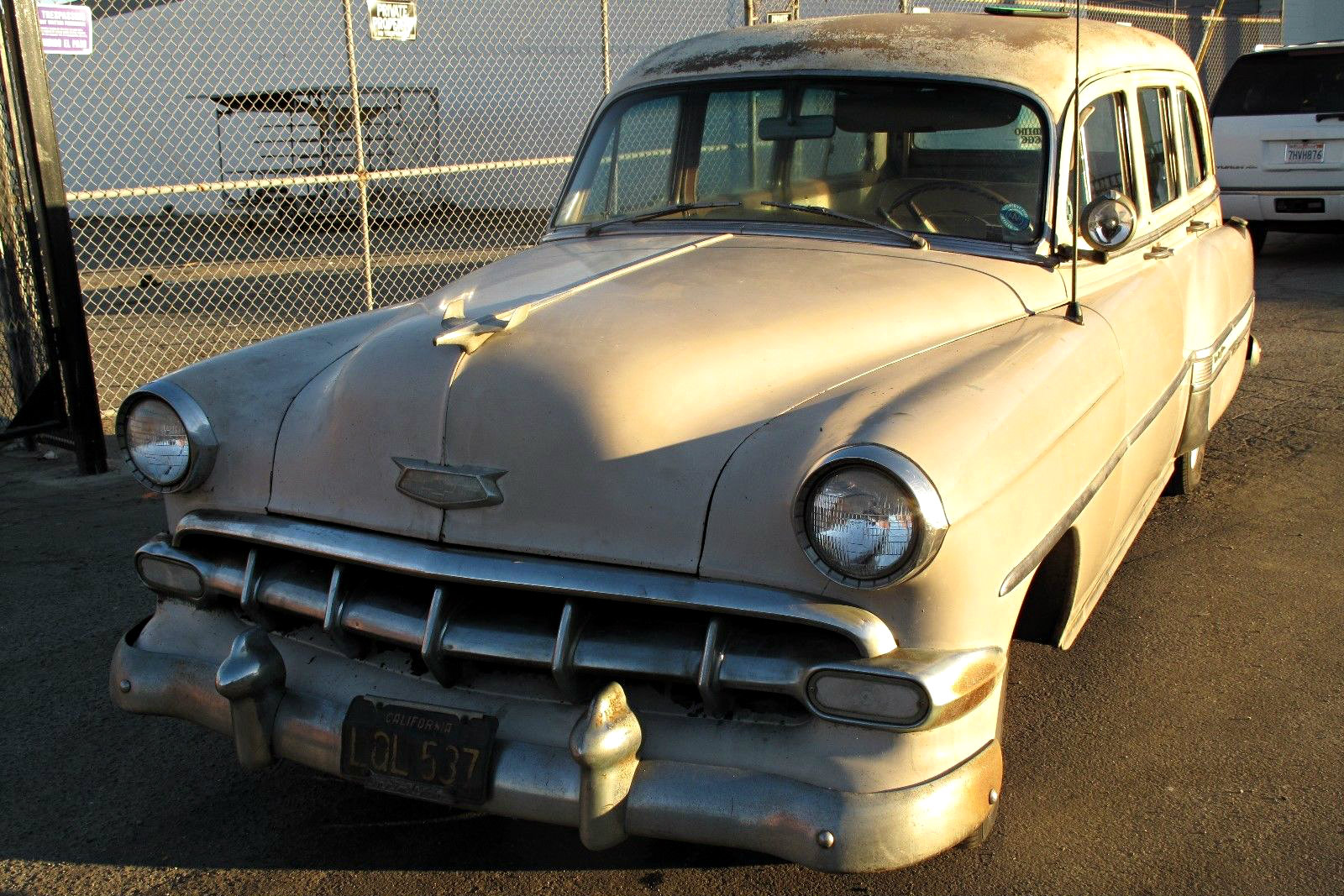 54 Chevy Bel Air Townsman 1 Barn Finds