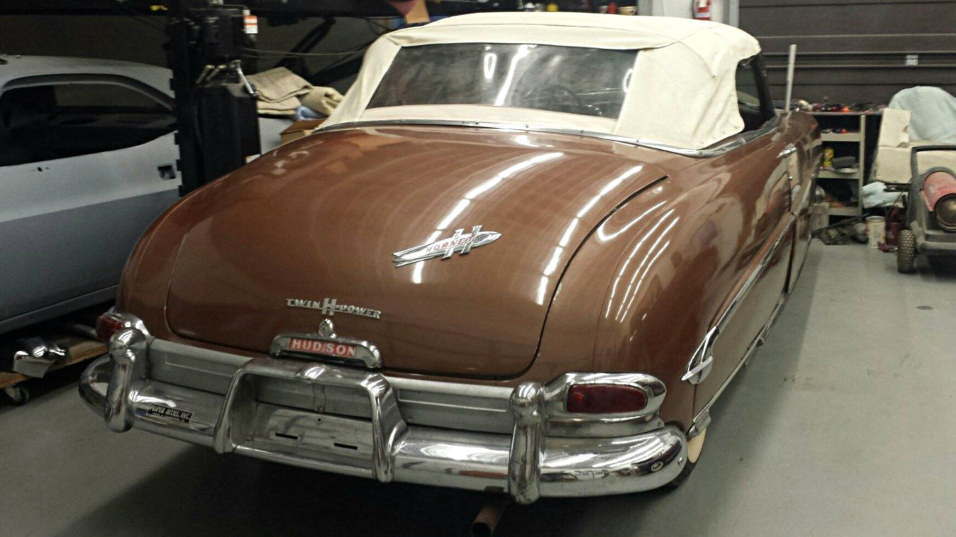 52 Hudson Hornet Convertible 4 Barn Finds