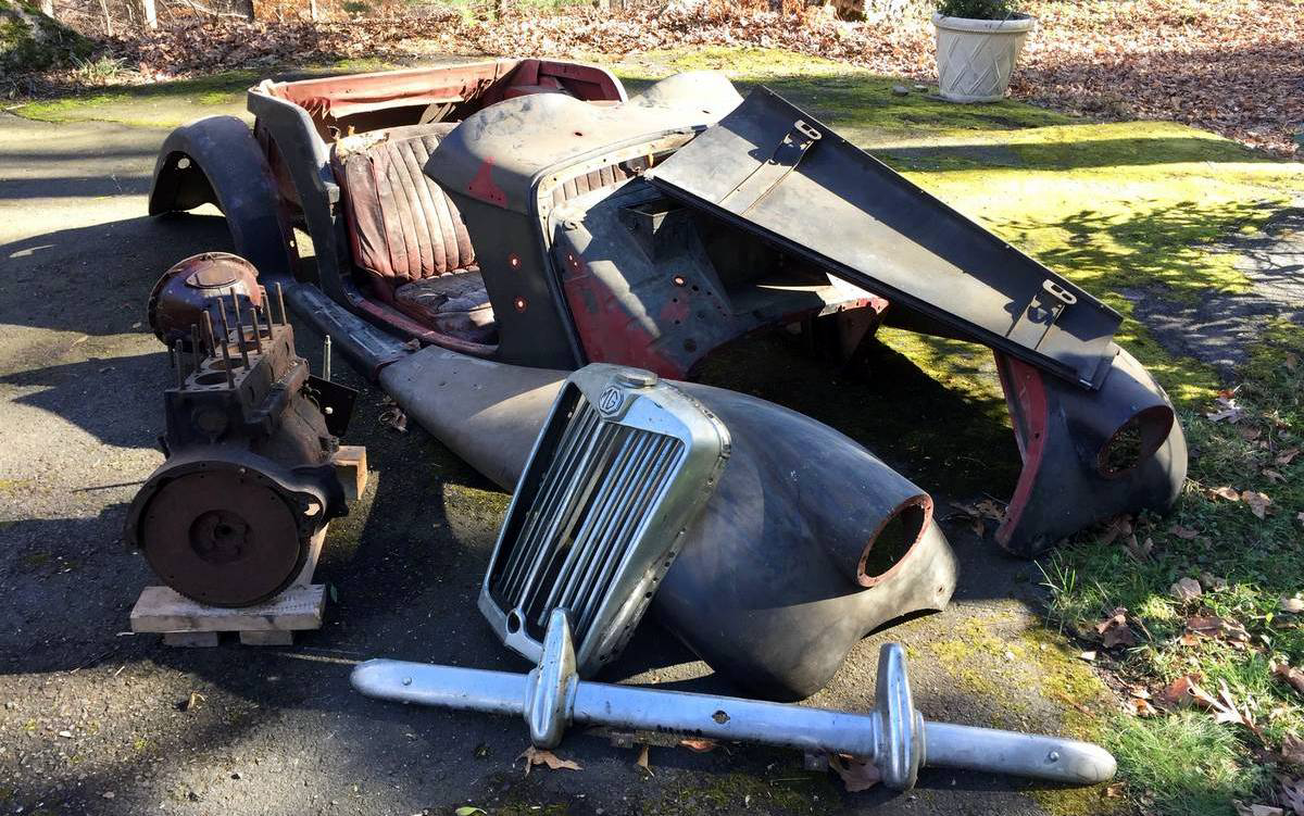 Mg Tf Roadster Barn Finds