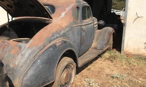 1936 Chevy Rear Barn Finds