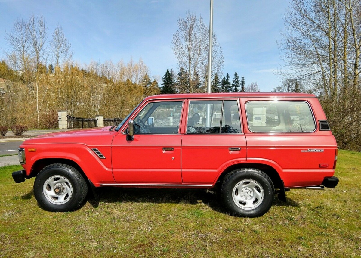 1989 Toyota Land Cruiser Side Profile Barn Finds