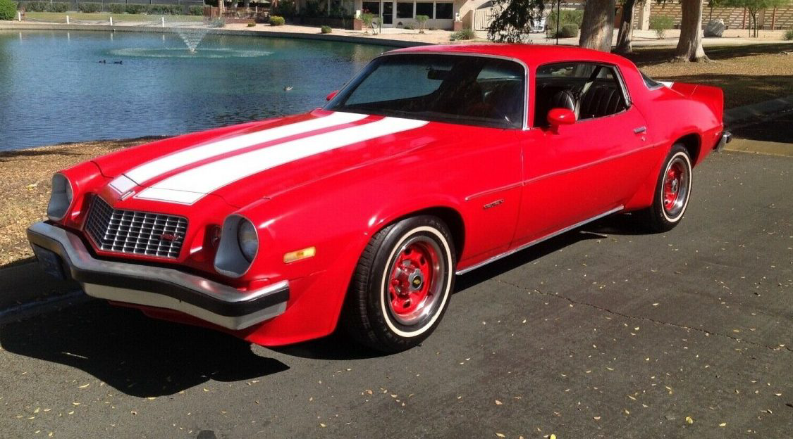 Camaro Red Front Barn Finds