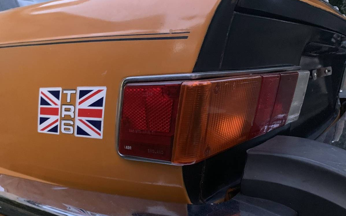 1976 TR6 Rear Left Barn Finds