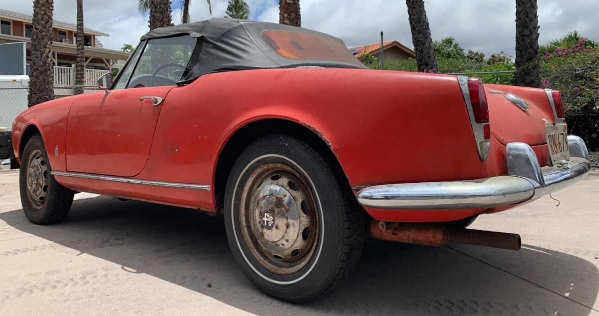 1965 Alfa Romeo Spider Veloce 5 Barn Finds