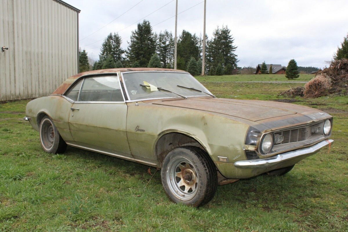 1968 Chevrolet Camaro 5 Barn Finds