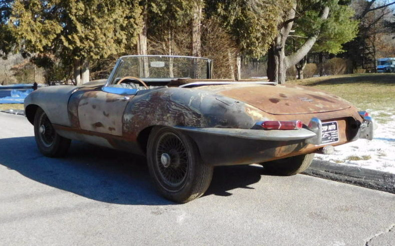 Etype Rear Barn Finds