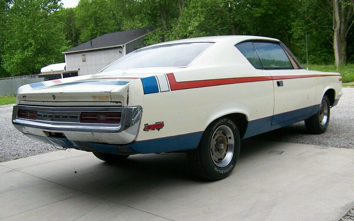 1970 AMC Rebel The Machine Rear Passenger Barn Finds