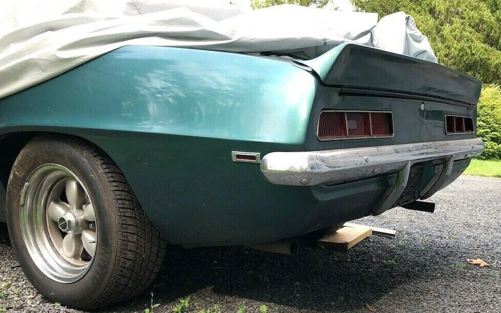 1969 Camaro Rear Left Barn Finds