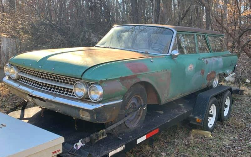 1961 Ford Ranch Wagon Front Barn Finds