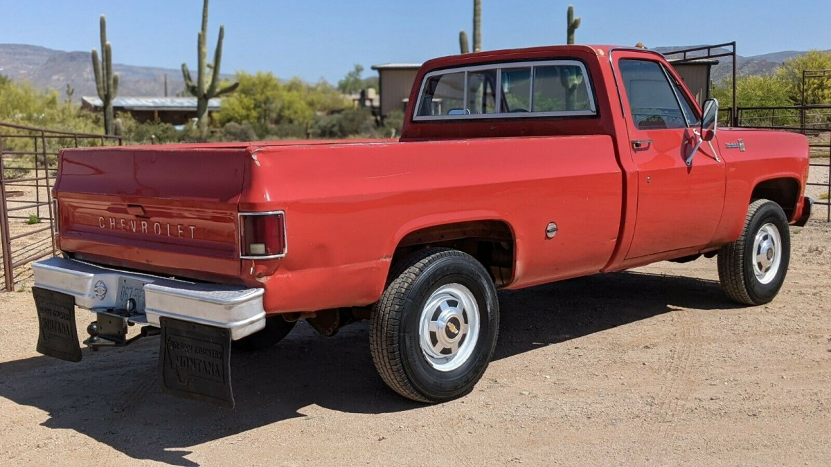 Chevy Scottsdale Rear Barn Finds