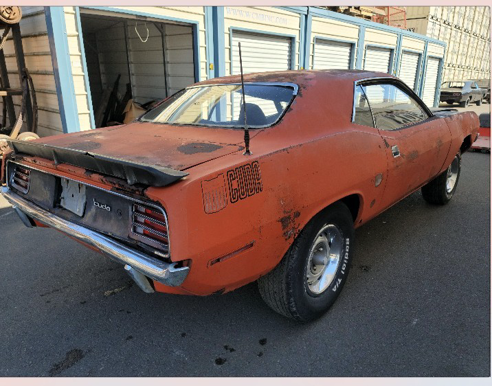 Six Pack Project 1970 Plymouth AAR Cuda Barn Finds