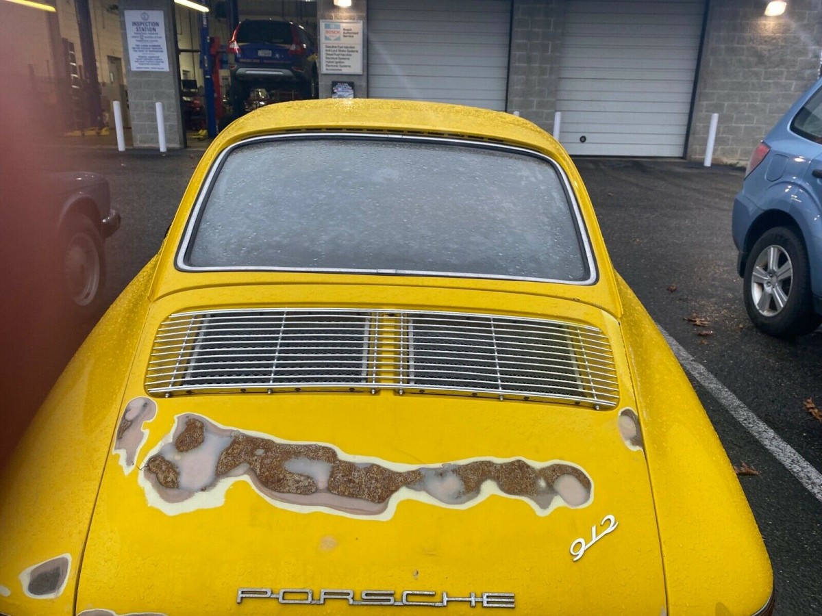 Porsche Rear Barn Finds