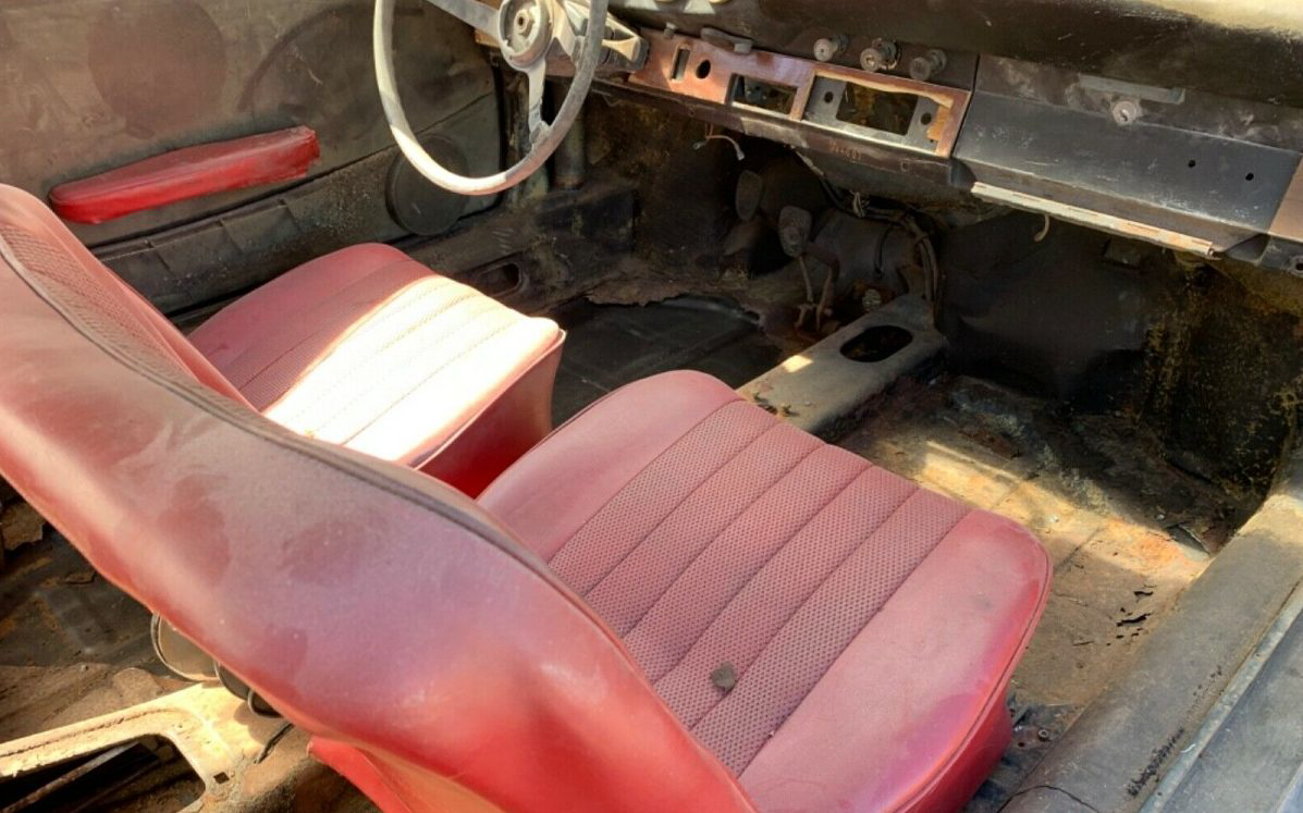 Porsche Interior Barn Finds