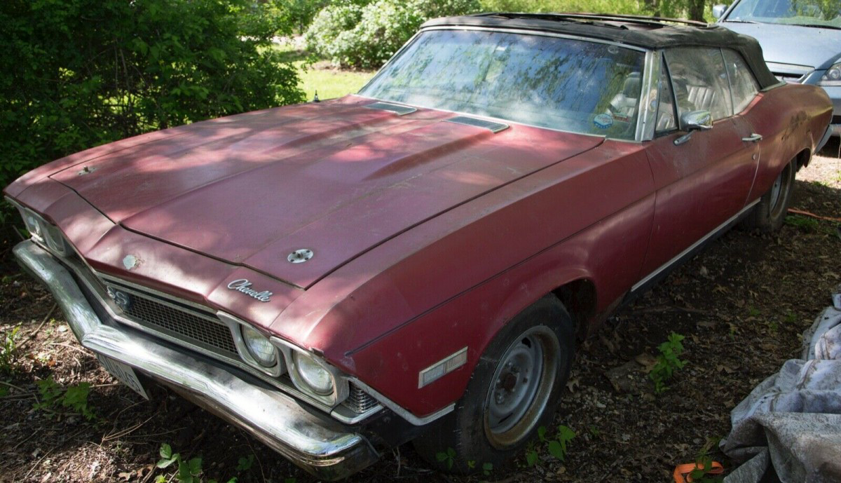 Chevrolet Chevelle Ss Convertible Barn Finds