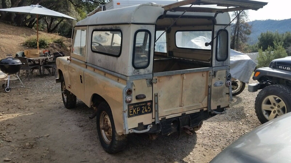 Land Rover Rear Barn Finds