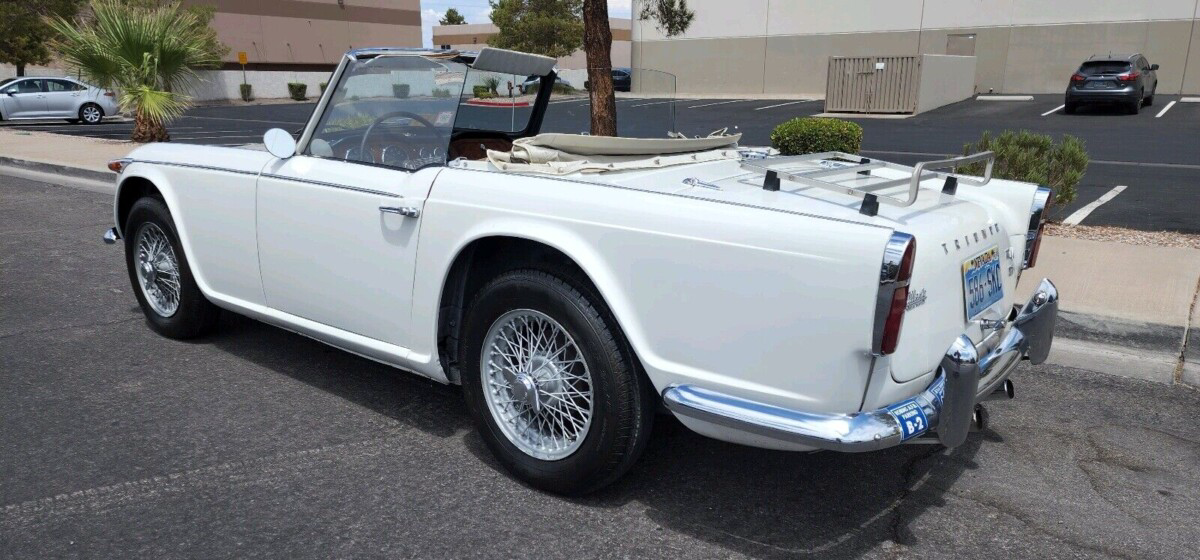 Triumph Tr Irs Rear Three Quarters Barn Finds