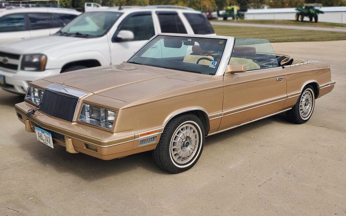 110622 1983 Chrysler LeBaron Convertible 1 Barn Finds