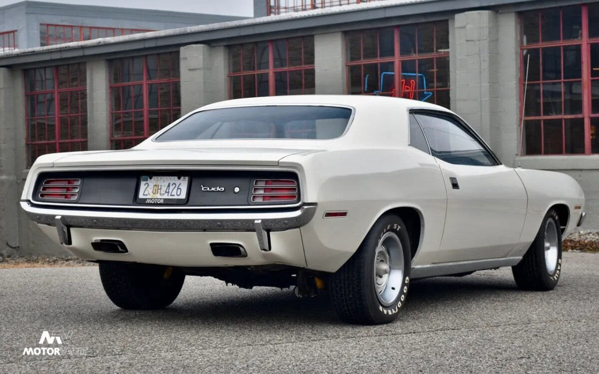 Plymouth Hemi Cuda Rear Barn Finds