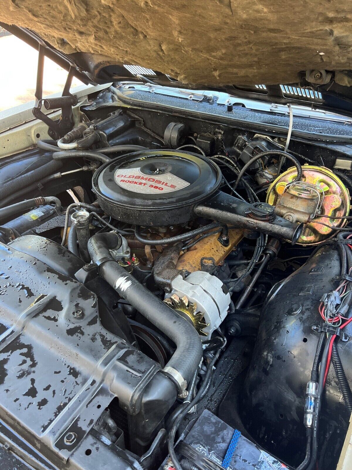 Olds Cutlass Engine Barn Finds