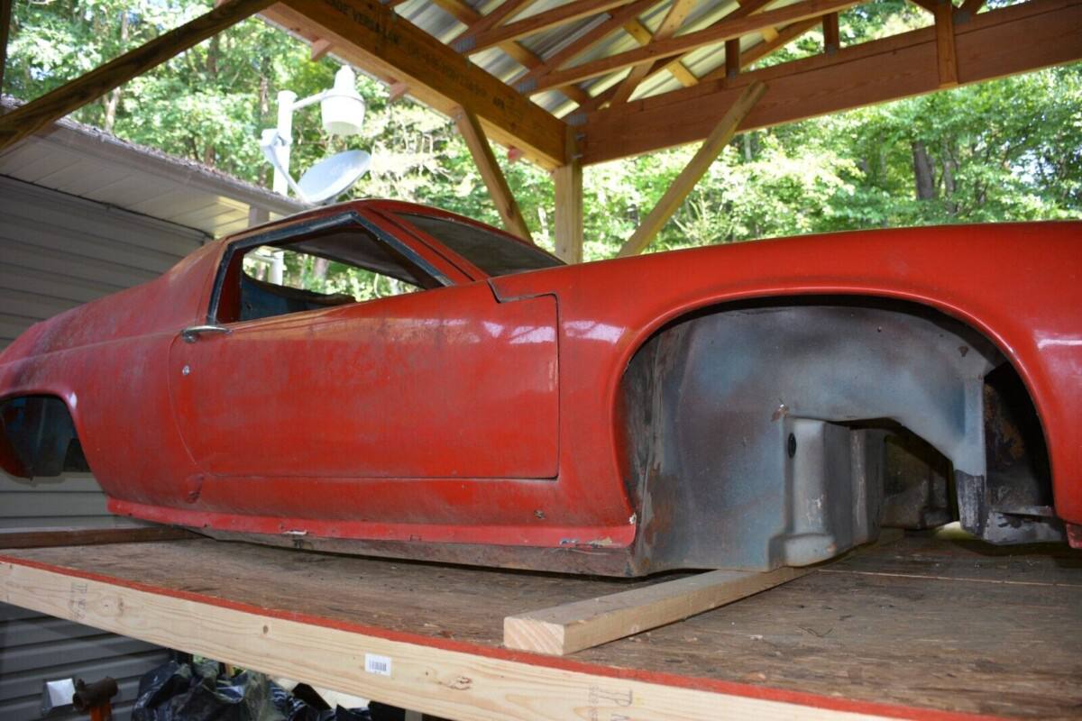 Lotus Europa Red Body Right Barn Finds