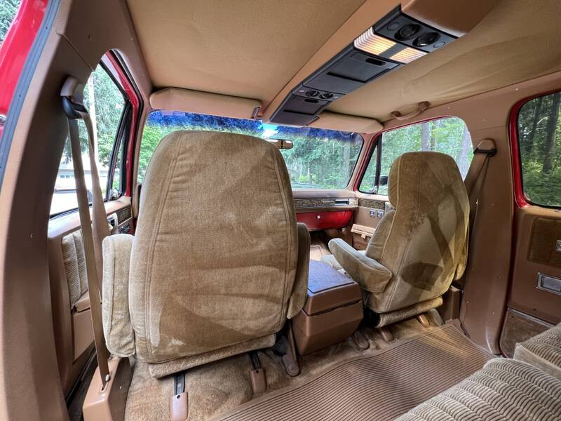 Suburban Red Interior 2 Barn Finds