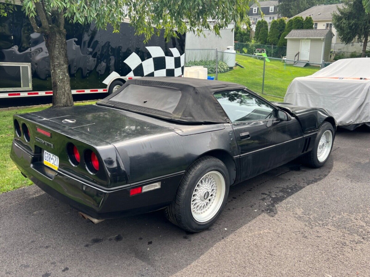 Corvette Black Rear Barn Finds