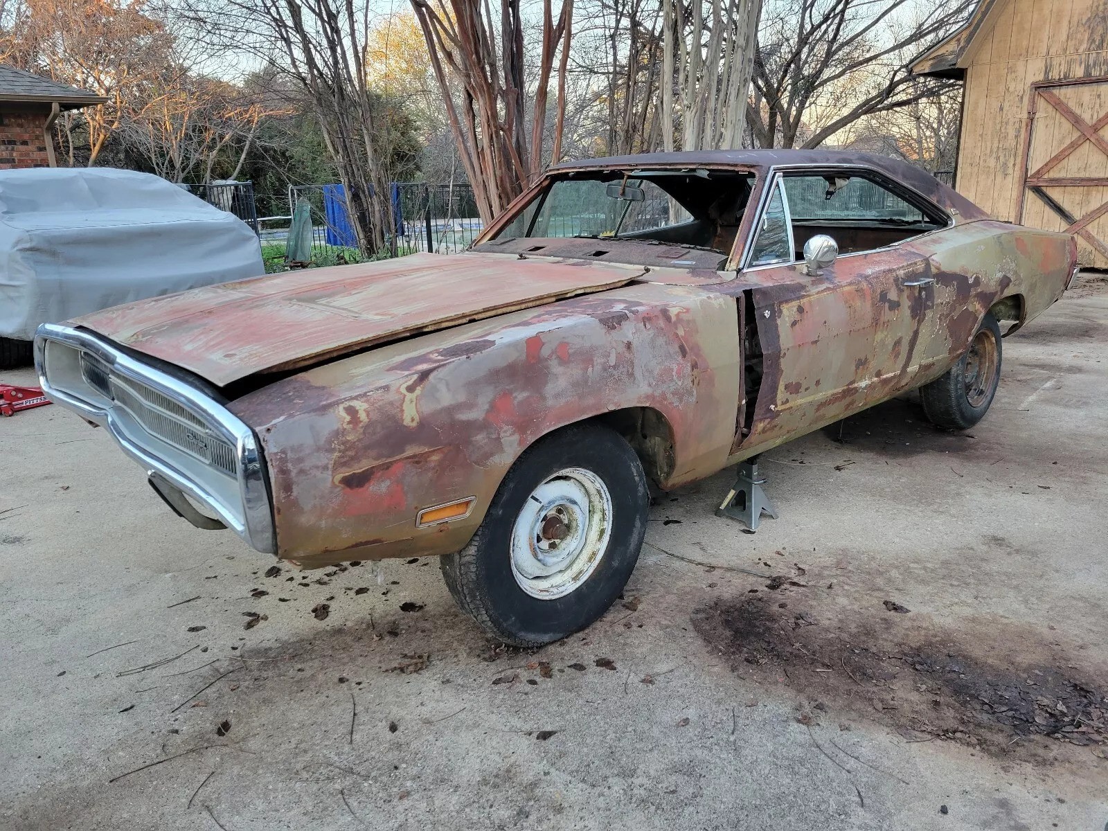 Luxury Muscle Combo Dodge Charger R T Se Project Barn Finds