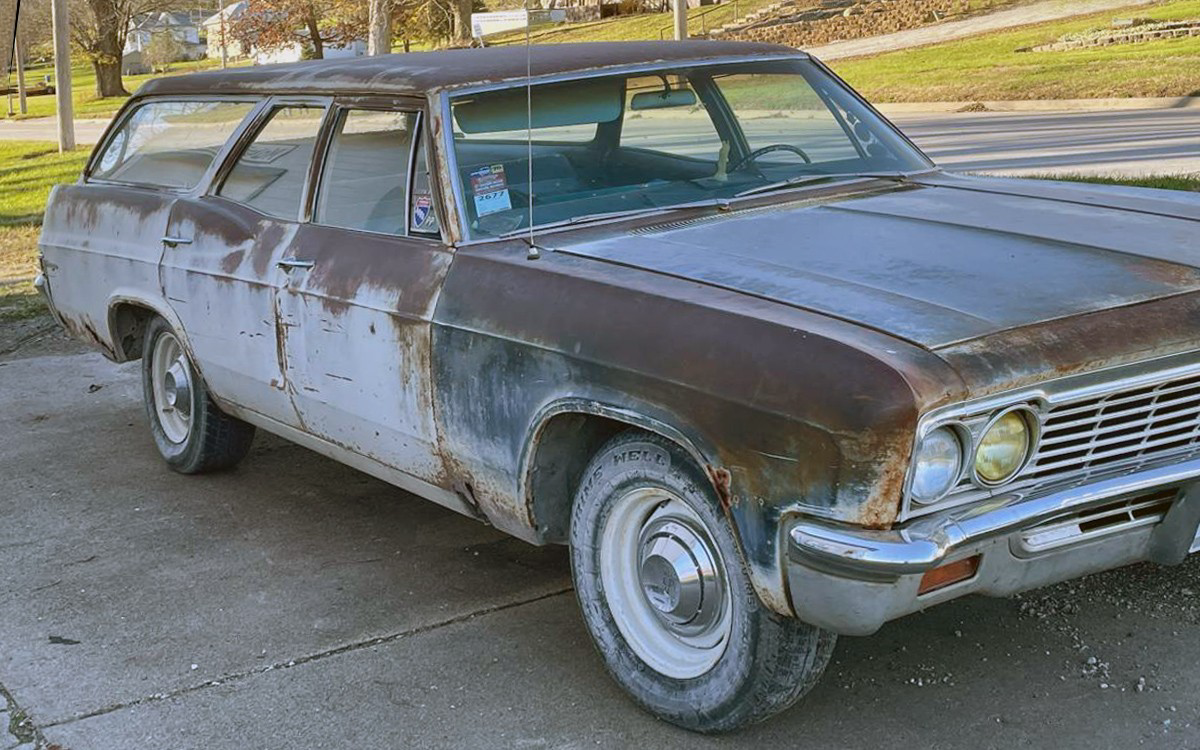 Six Survivor Chevrolet Biscayne Wagon Barn Finds