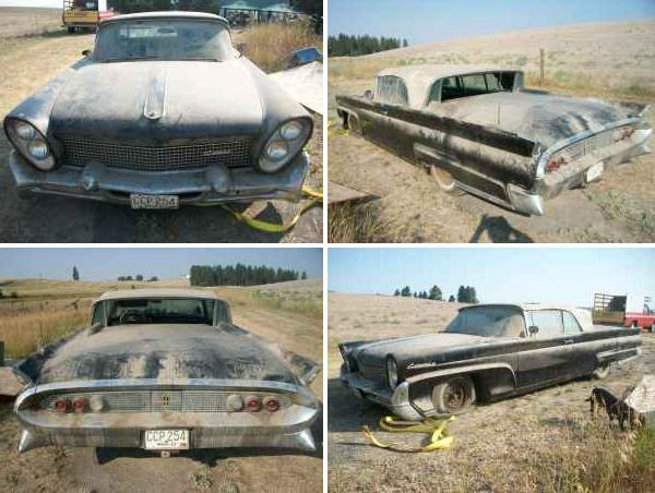 1959 Lincoln Continental Convertible Barn Find