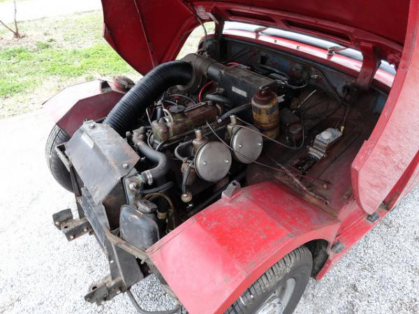 1960 Bugeye Sprite Engine