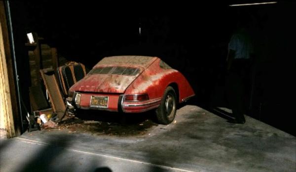 1967 Porsche 912 Front In Original Owners Garage