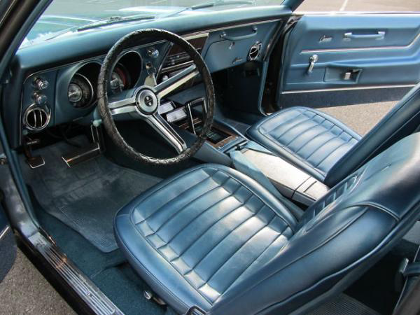 1968 Chevrolet Camaro Rs Interior