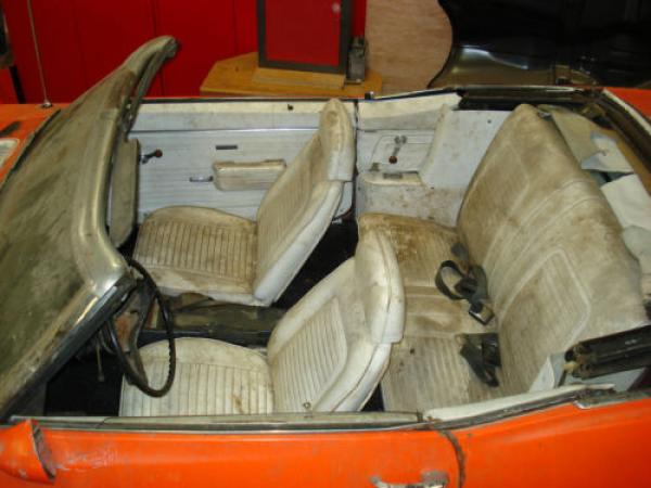 1969 Chevrolet Camaro Ss Convertible Interior