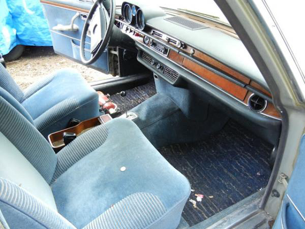 1969 Mercedes 300 Sel Interior