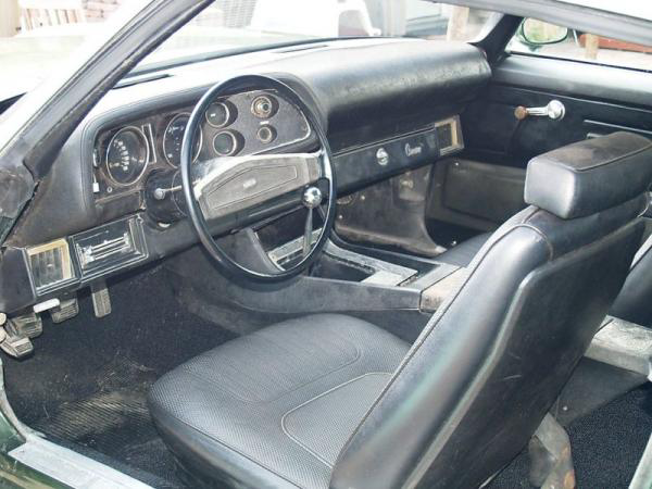1970 Chevrolet Camaro Interior