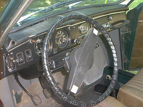 1972 Saab 96 Interior