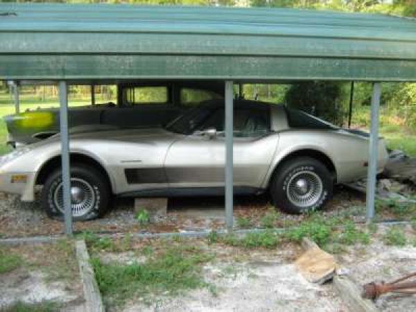 1982 Corvette Carport Find