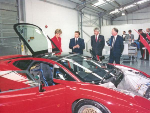 1990 Jaguar Xj220 With Princess Diana