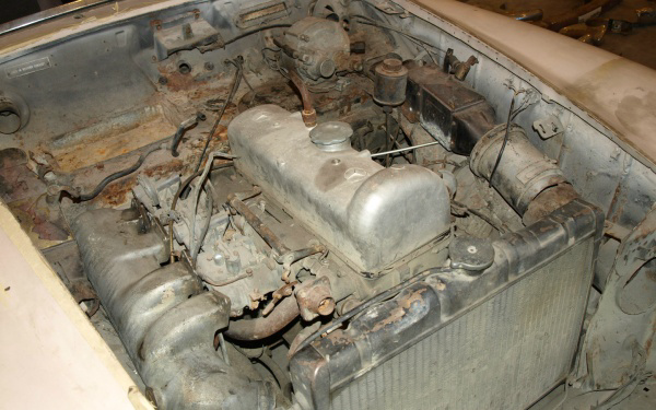 1958-190SL-engine