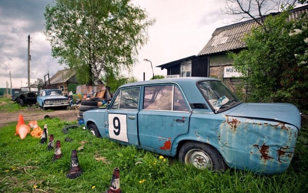 Russian Race Car