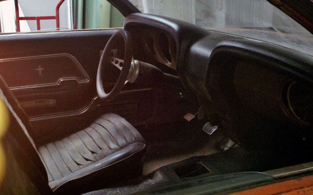 1969 Ford Mustang interior