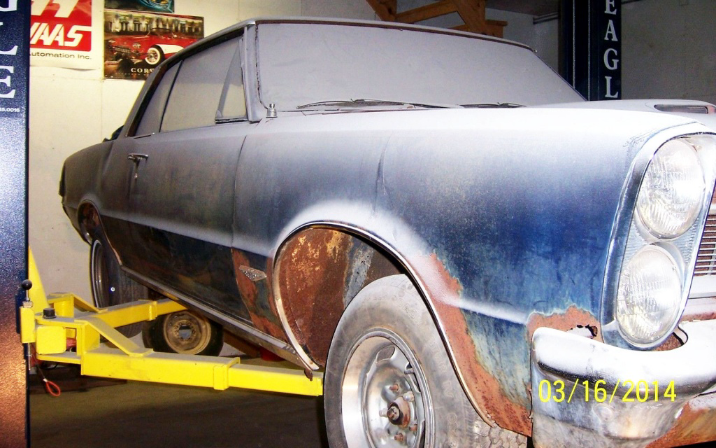 Rusted Pontiac GTO