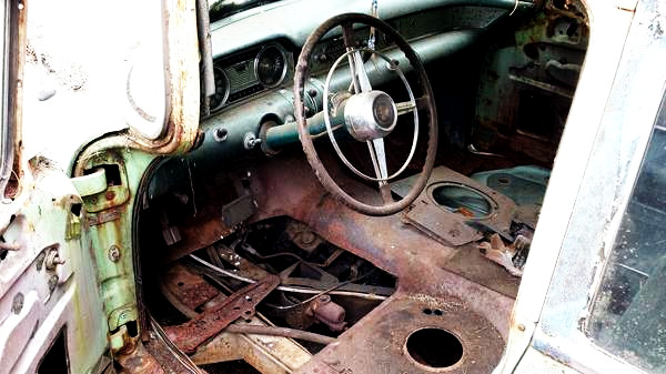 1954 Buick Wagon Interior