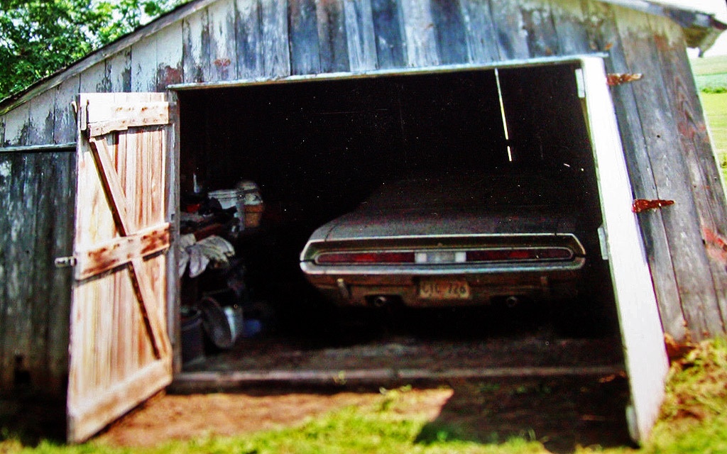 Challenger RT in the Barn