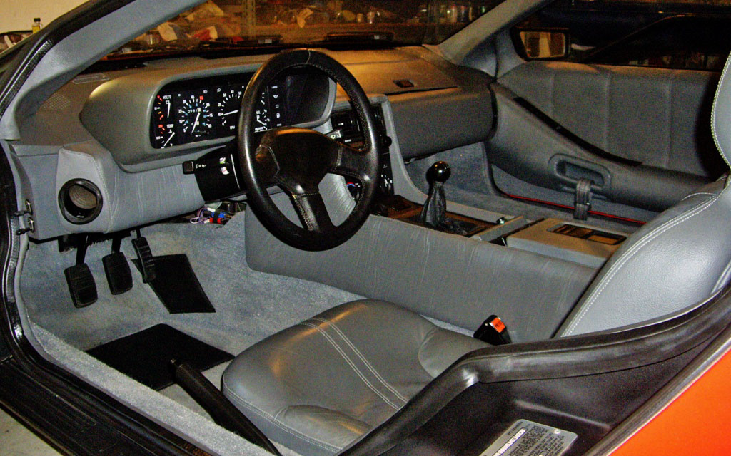 1981 DeLorean Interior