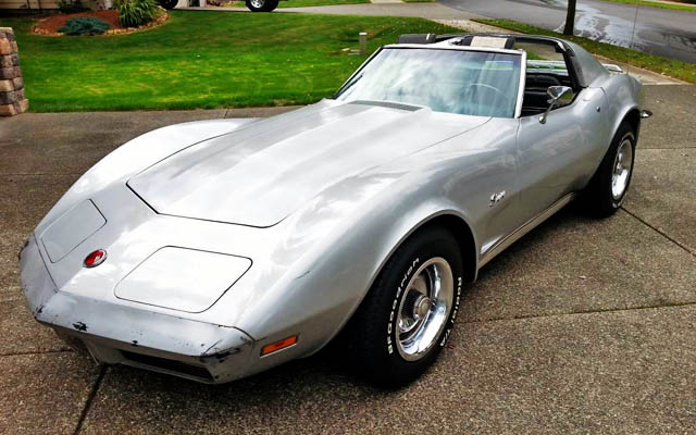1973 Corvette Cleaned up