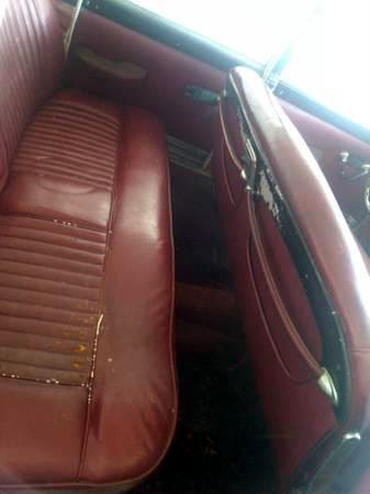 Lancia Flaminia Rear Seat