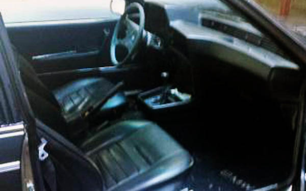 BMW 630CSI Interior