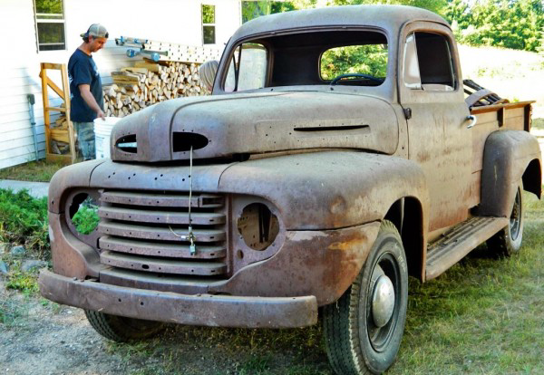 1948 Ford F3 Out of the Barn
