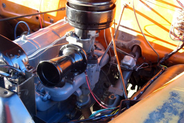 1949 Chevy Canopy Express Engine